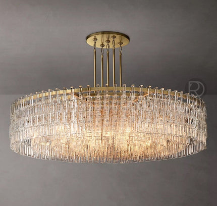 Chandelier MUMIA — designer chandelier, custom lighting by RODESIGNE