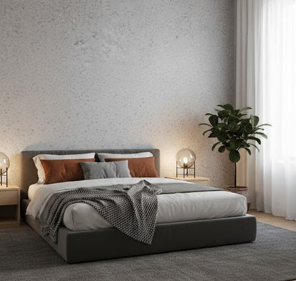Wall Panel NEW TRAVERTINO L-GREY — decorative acoustic wall panel, sound absorption by RODESIGNE