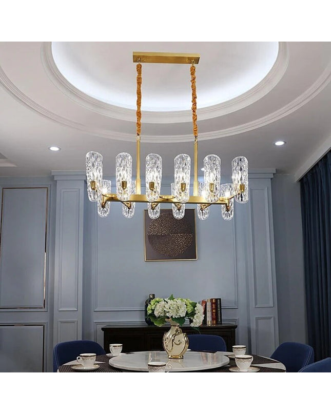 Chandelier ALIGERO — designer chandelier, custom lighting by RODESIGNE