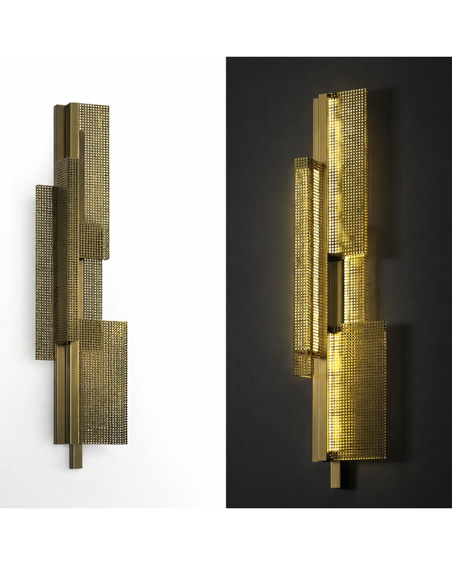 Wall Sconce PARTIKLER — wall sconce lamp, designer lighting by RODESIGNE