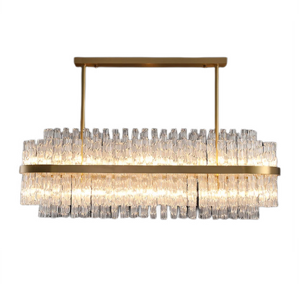 Chandelier HARTEX by Rodesigne — brass designer chandelier, custom lighting by RODESIGNE