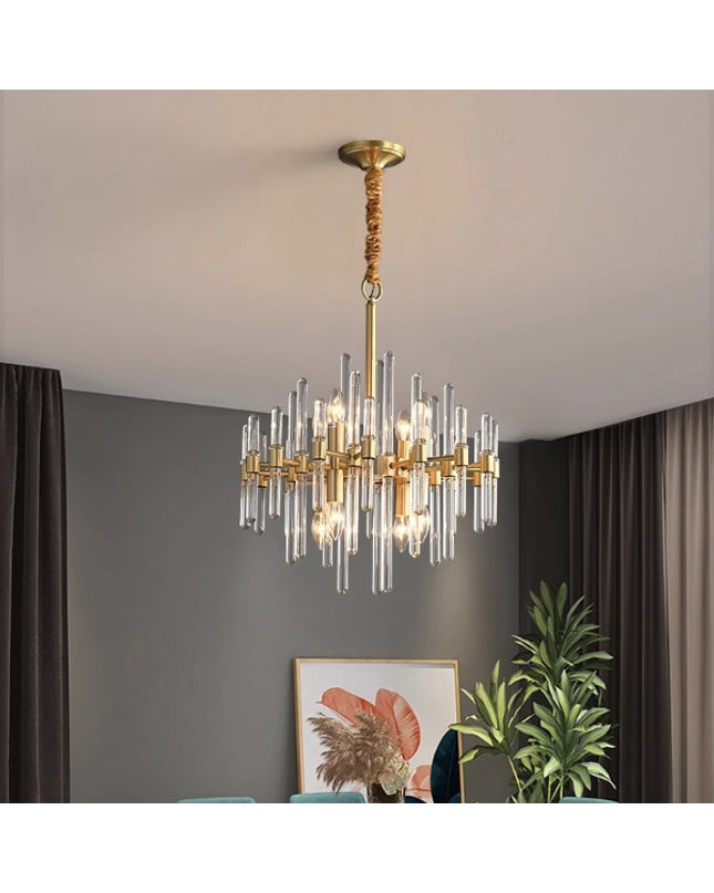 Chandelier CASSIOPEYA — designer chandelier, custom lighting by RODESIGNE