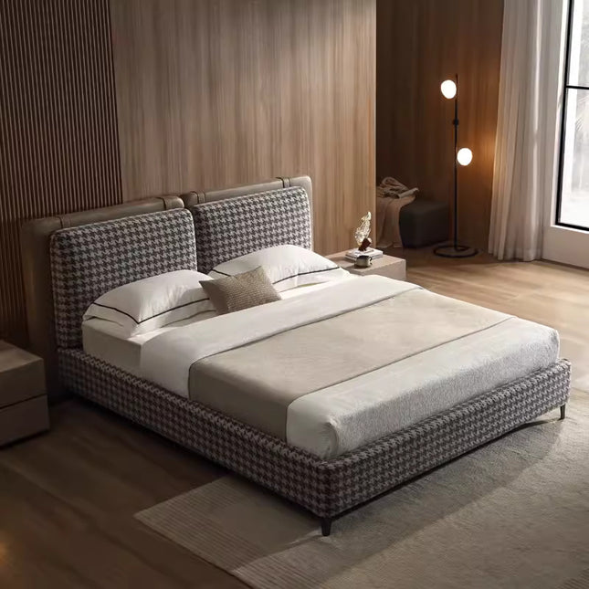 Bed LEKSA — designer bed, custom furniture by RODESIGNE