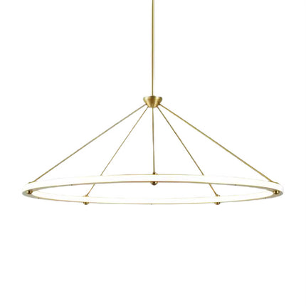 Chandelier HALO CIRCLE — designer chandelier, custom lighting by RODESIGNE
