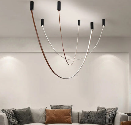 Pendant Light RECTE — modern pendant light, custom designer lighting by RODESIGNE