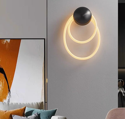 Wall Sconce ENIGIMA ANELL — brass wall sconce lamp, designer lighting by RODESIGNE