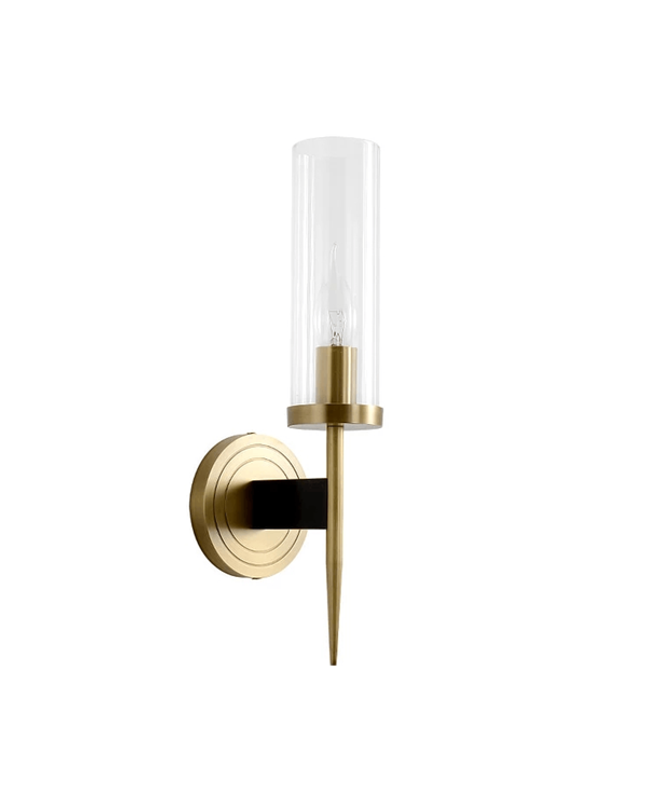 Wall Sconce VERNON — brass wall sconce lamp, designer lighting by RODESIGNE