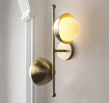 Wall lamp (Sconce) WHEATON by Rodesigne — brass wall sconce lamp, designer lighting by RODESIGNE