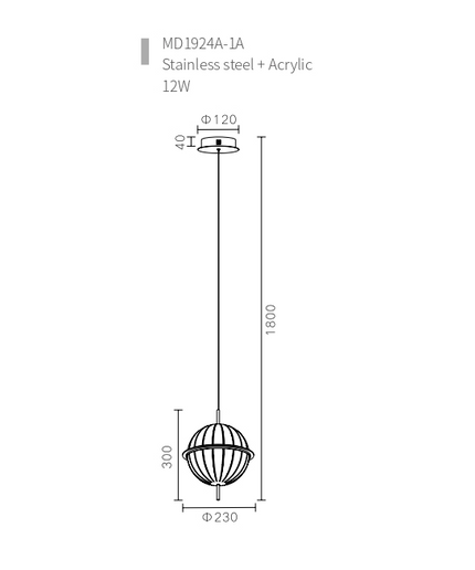 Pendant Light SUITTY