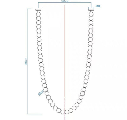Chandelier BEADS by Rodesigne