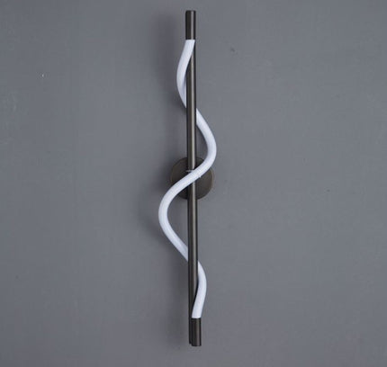 Wall Sconce TRACER TWISTED — brass wall sconce lamp, designer lighting by RODESIGNE