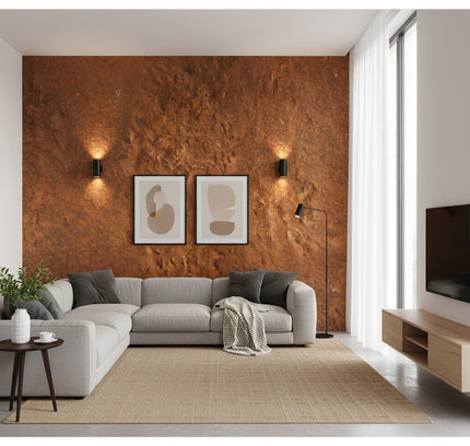 Wall Panel RUST BOARD WS — decorative acoustic wall panel, sound absorption by RODESIGNE
