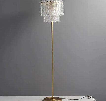 Floor lamp ESTER by Rodesigne — brass designer floor lamp by RODESIGNE