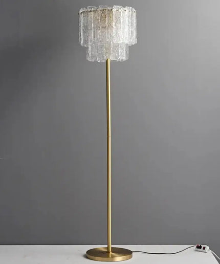 Floor lamp ESTER by Rodesigne — brass designer floor lamp by RODESIGNE