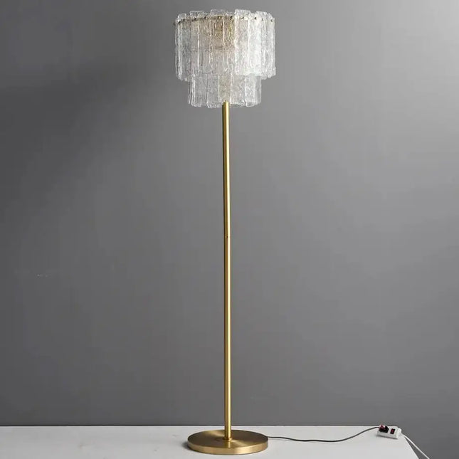 Floor lamp ESTER by Rodesigne — brass designer floor lamp by RODESIGNE