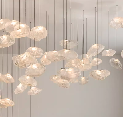 Pendant Light TULES — modern pendant light, custom designer lighting by RODESIGNE