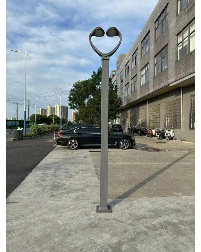 Multi-head park light column M-093 by RODESIGNE