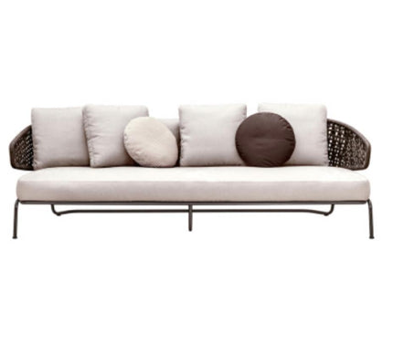 Three-Seat Sofa ONDA Outdoor - Brown