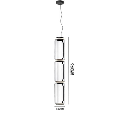 Pendant lamp KRUKKE by Rodesigne — glass modern pendant light, custom designer lighting by RODESIGNE
