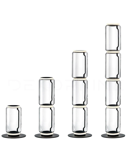 Floor lamp KRUKKE by Rodesigne — glass designer floor lamp by RODESIGNE