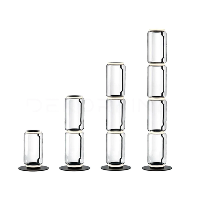 Floor lamp KRUKKE by Rodesigne — glass designer floor lamp by RODESIGNE