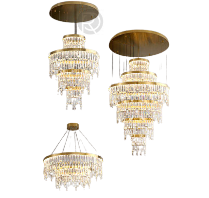 Chandelier MULTILEVEL MAJESTY by Rodesigne