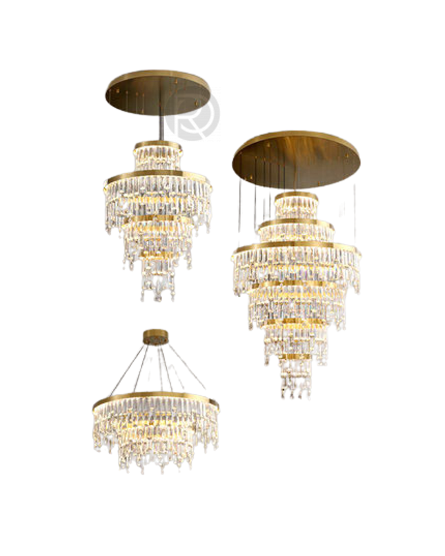 Chandelier MULTILEVEL MAJESTY by Rodesigne