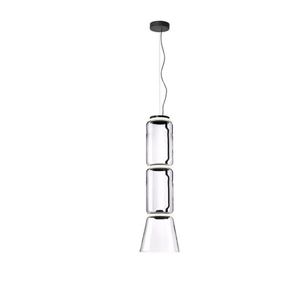 Pendant lamp KRUKKE by Rodesigne — glass modern pendant light, custom designer lighting by RODESIGNE