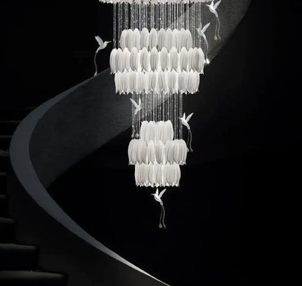 Chandelier FLOWERS&BIRDS by Rodesigne