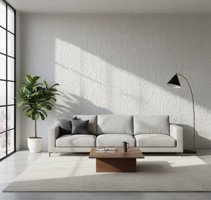 Panel MOON STONE — decorative acoustic wall panel, sound absorption by RODESIGNE