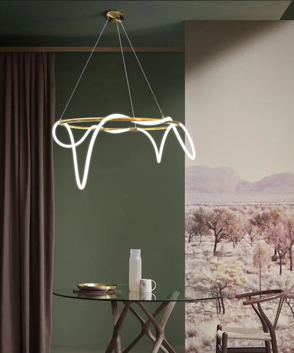 Chandelier TRACER CIRCLE by Rodesige