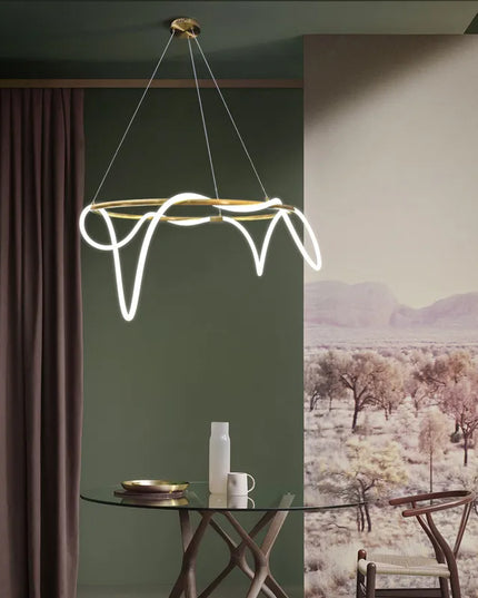 Chandelier TRACER CIRCLE by Rodesige