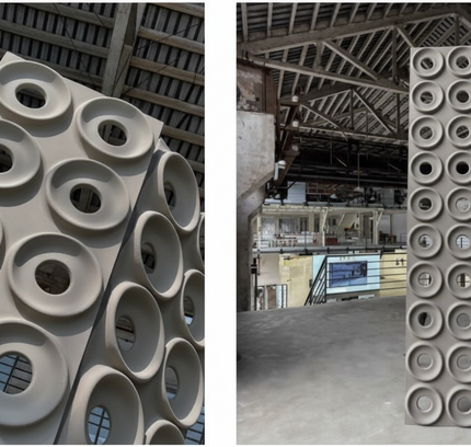Panel CHORD TYPE — decorative acoustic wall panel, sound absorption by RODESIGNE