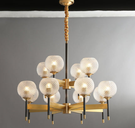 Chandelier VAKKERA — designer chandelier, custom lighting by RODESIGNE
