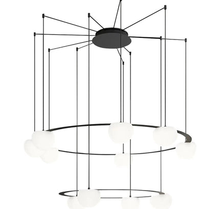 Chandelier CIRK — designer chandelier, custom lighting by RODESIGNE