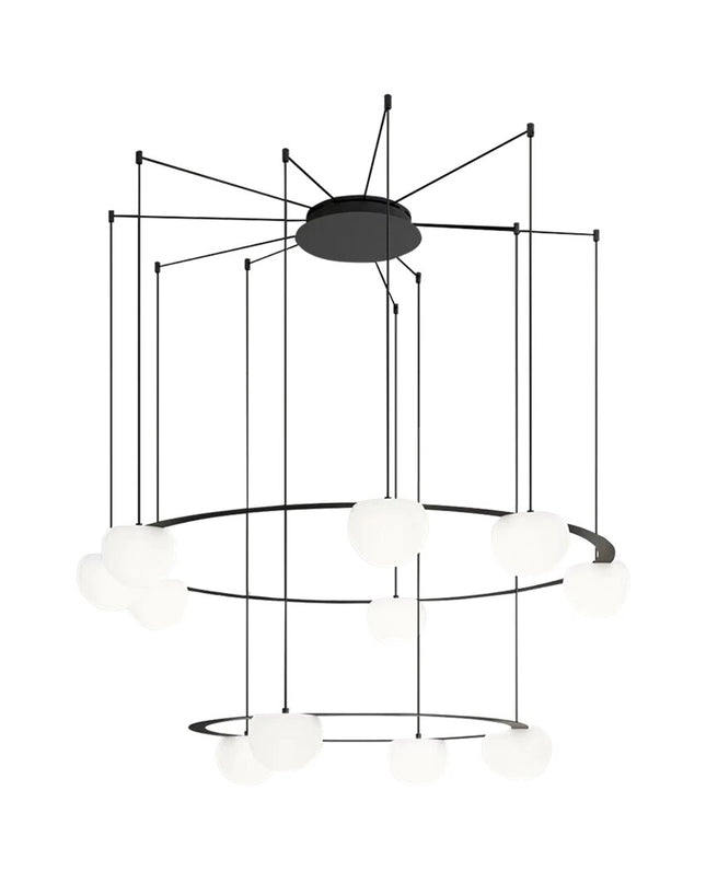 Chandelier CIRK — designer chandelier, custom lighting by RODESIGNE