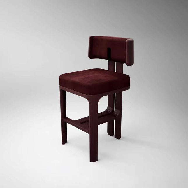 Bar Stool AVERAGE — wood designer chair, custom furniture by RODESIGNE