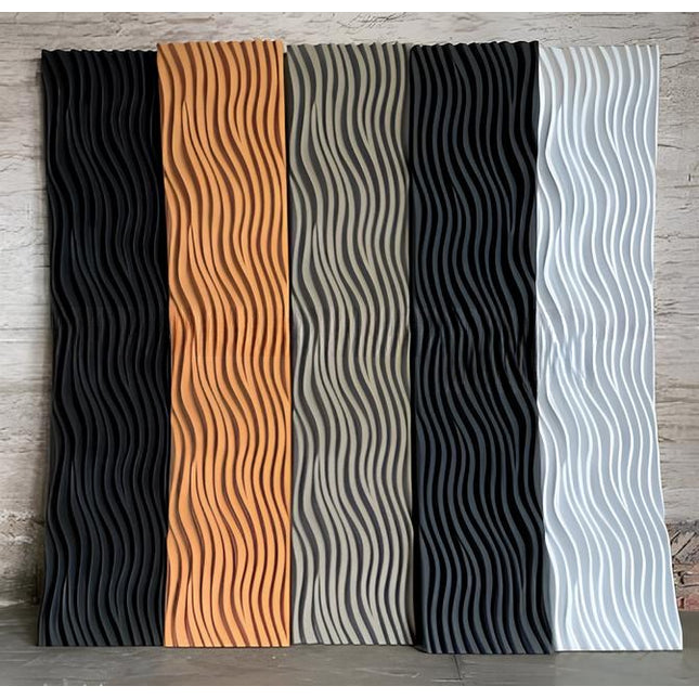 Panel FREE WIND — decorative acoustic wall panel, sound absorption by RODESIGNE