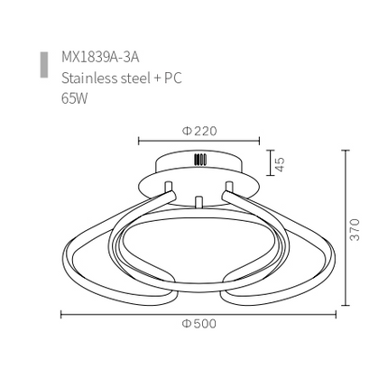 Ceiling Light NESTER
