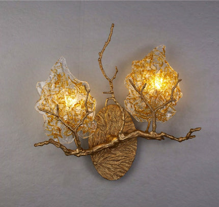 Wall Sconce LOMMA — brass wall sconce lamp, designer lighting by RODESIGNE