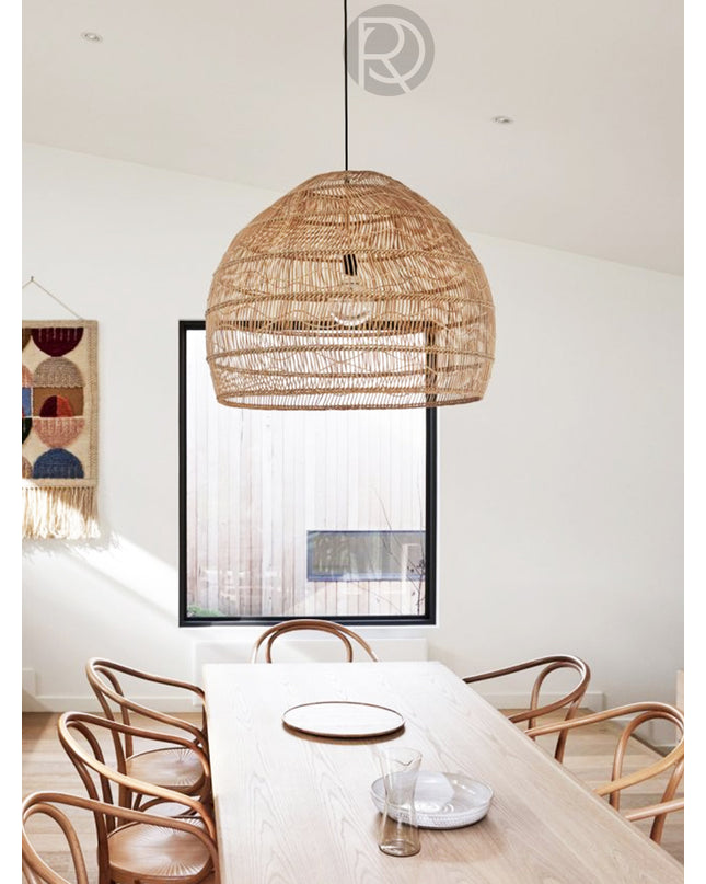 Pendant lamp PAILLE by Rodesigne