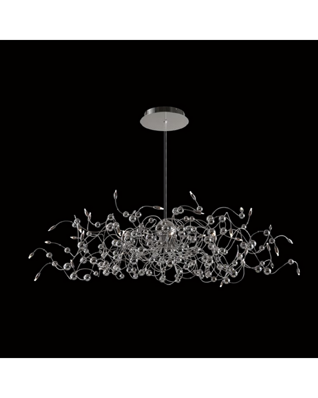 Chandelier PEDRA — designer chandelier, custom lighting by RODESIGNE