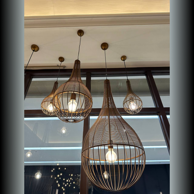 Pendant Light CABERA — modern pendant light, custom designer lighting by RODESIGNE
