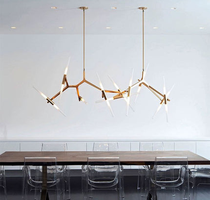 Chandelier NAOMY — designer chandelier, custom lighting by RODESIGNE
