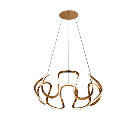 Chandelier NESTER — designer chandelier, custom lighting by RODESIGNE