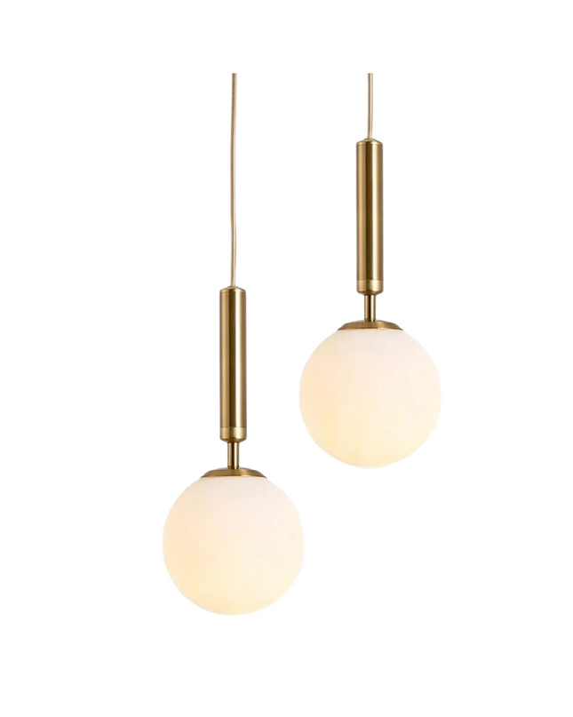 Pendant lamp TAF by Rodesigne — brass modern pendant light, custom designer lighting by RODESIGNE