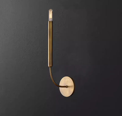 Wall Sconce QUENOUILLES — brass wall sconce lamp, designer lighting by RODESIGNE