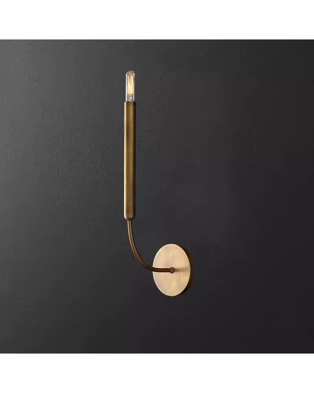 Wall Sconce QUENOUILLES — brass wall sconce lamp, designer lighting by RODESIGNE