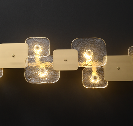 Wall Sconce PERLON — brass wall sconce lamp, designer lighting by RODESIGNE