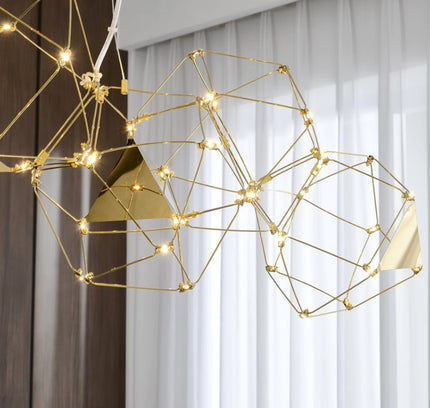 Chandelier ZUNDA — designer chandelier, custom lighting by RODESIGNE